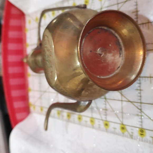 Vintage Brass Teapot - Picture 3 of 5